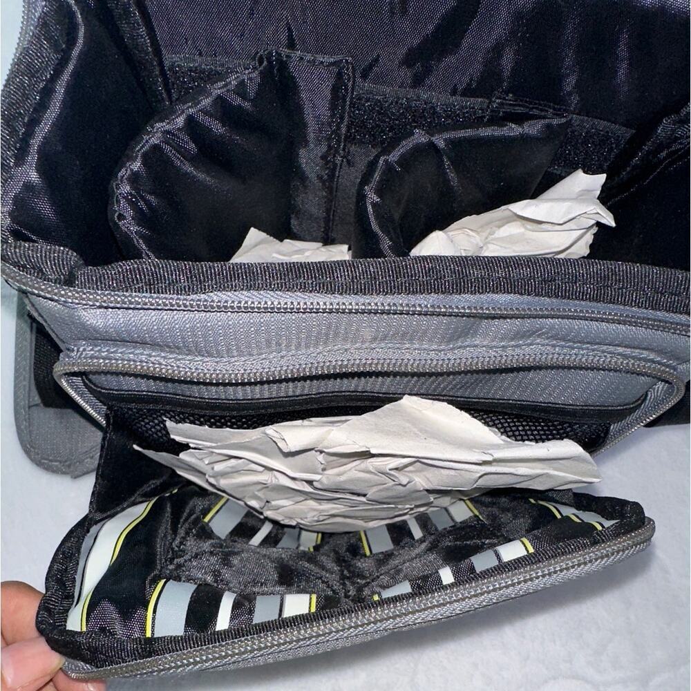 Eddie Bauer Gray and Black SLR Camera Bag New With Tags - Picture 6 of 11